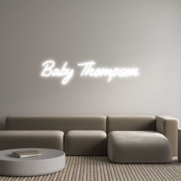 Custom Neon: Baby Thompson