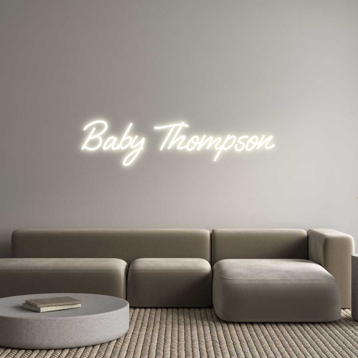 Custom Neon: Baby Thompson