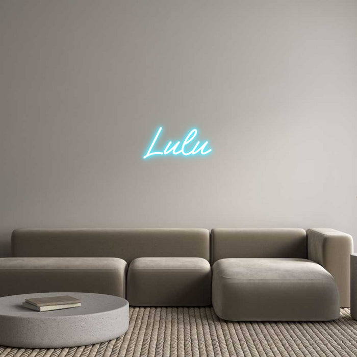 Custom Neon: Lulu