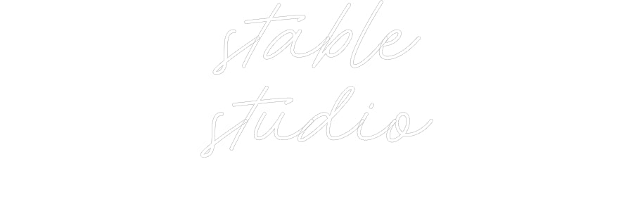 Custom Neon: stable
studio