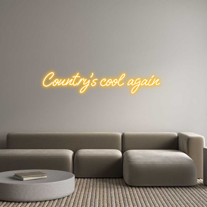 Custom Neon: Country’s coo...