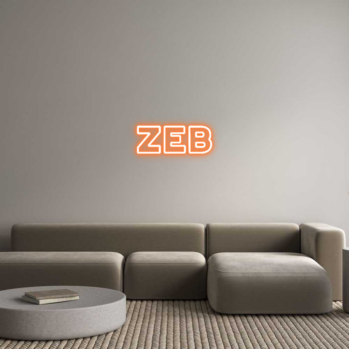 Custom Neon: Zeb