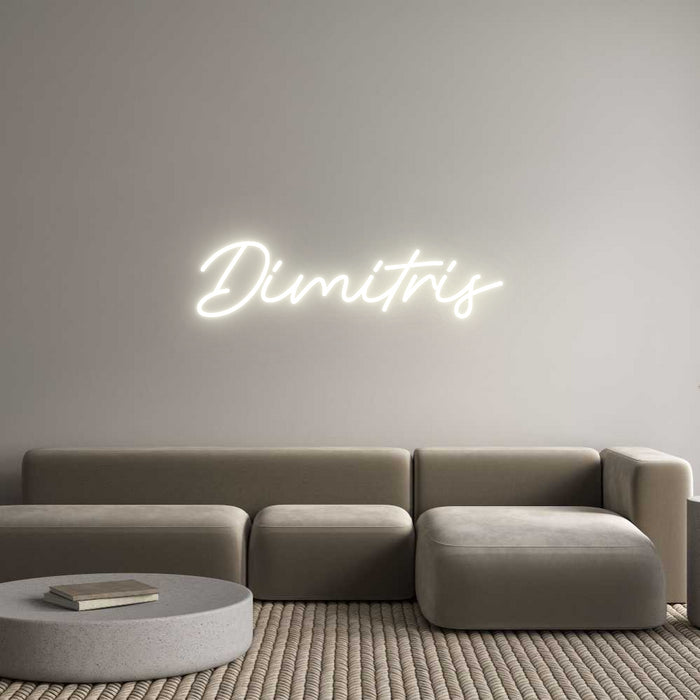 Custom Neon: Dimitris