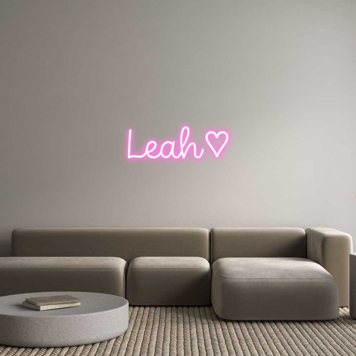 Custom Neon: Leah♡
