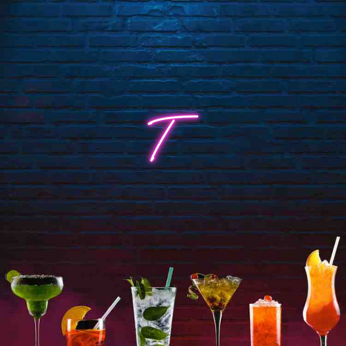 Custom Bar Neon: T