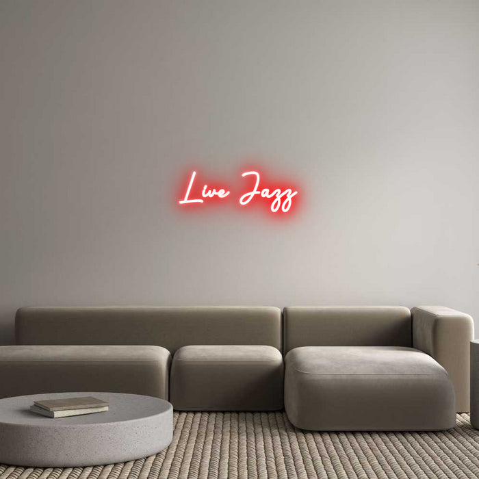 Custom Neon: Live Jazz