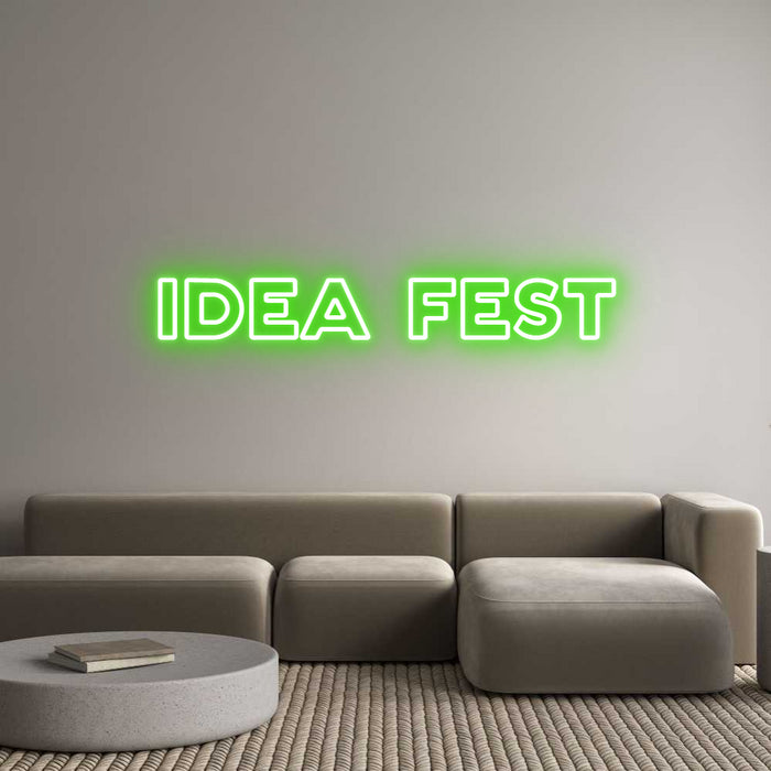 Custom Neon: Idea Fest