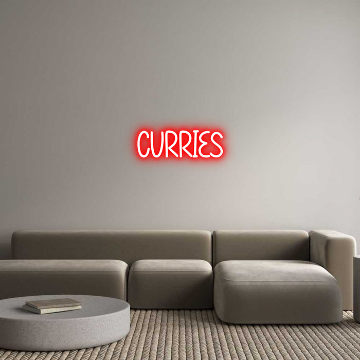 Custom Neon: CURRIES