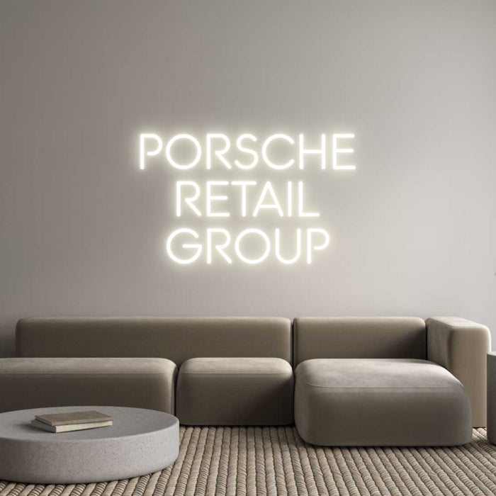 Custom Neon: Porsche
Reta...
