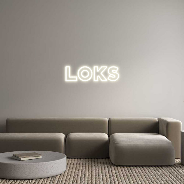 Custom Neon: Loks