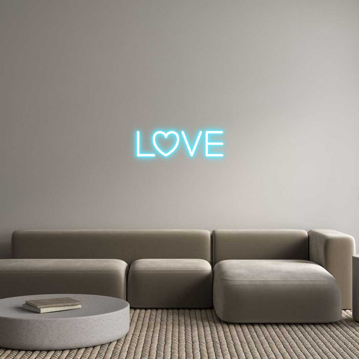 Custom Neon: Love