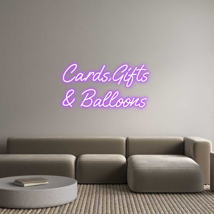 Custom Neon: Cards, Gifts
...