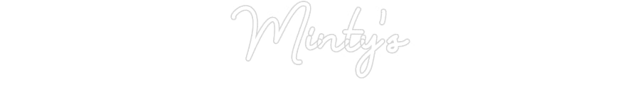 Custom Neon: Minty's