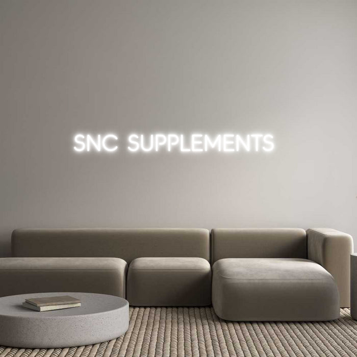 Custom Neon: SNC SUPPLEMEN...