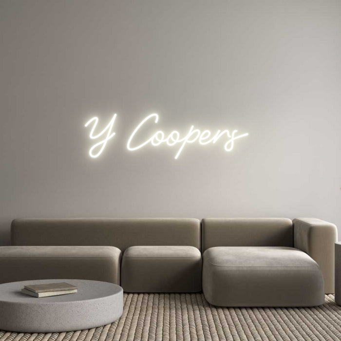 Custom Neon: Y Coopers