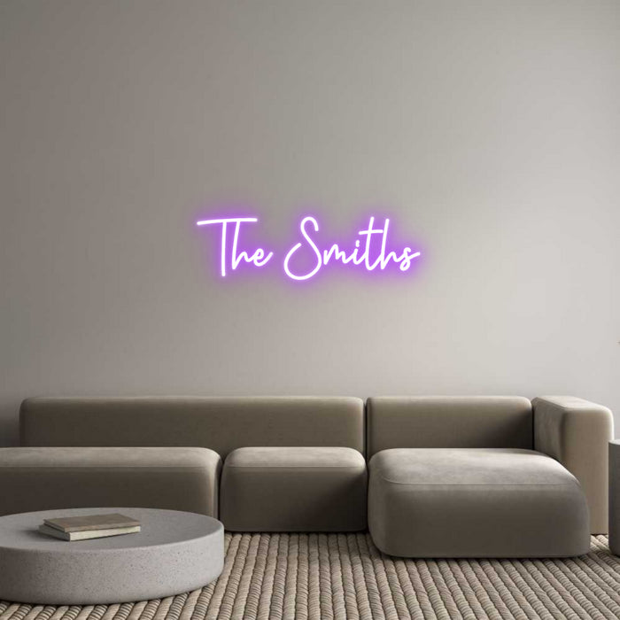 Custom Neon: The Smiths