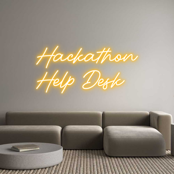 Custom Neon: Hackathon
He...
