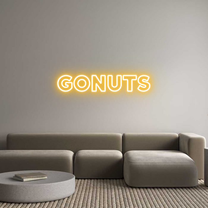 Custom Neon: GONUTS