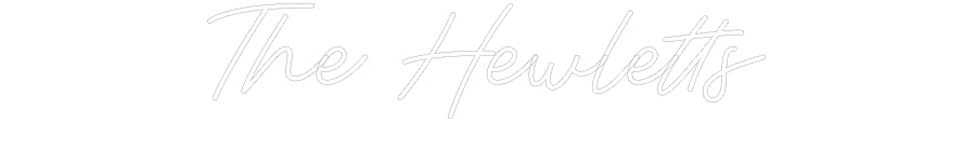 Custom Neon: The Hewletts