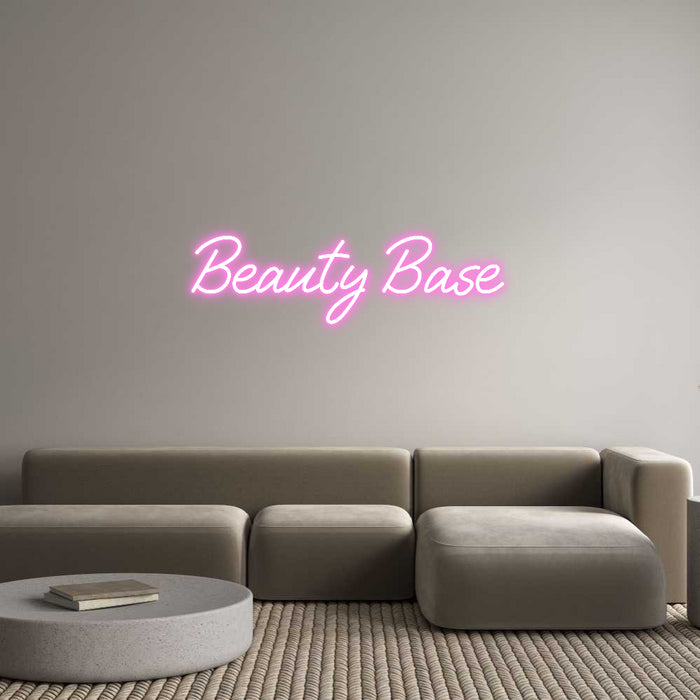 Custom Neon: Beauty Base