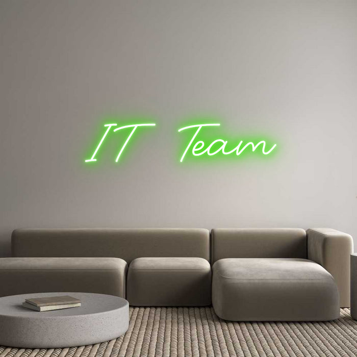 Custom Neon: IT Team