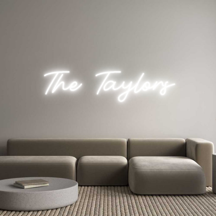 Custom Neon: The Taylors