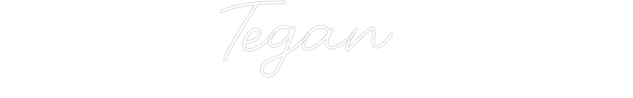 Custom Neon: Tegan