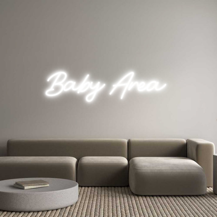 Custom Neon: Baby Area