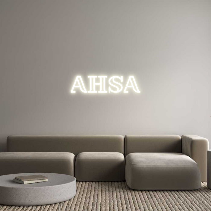 Custom Neon: AHSA