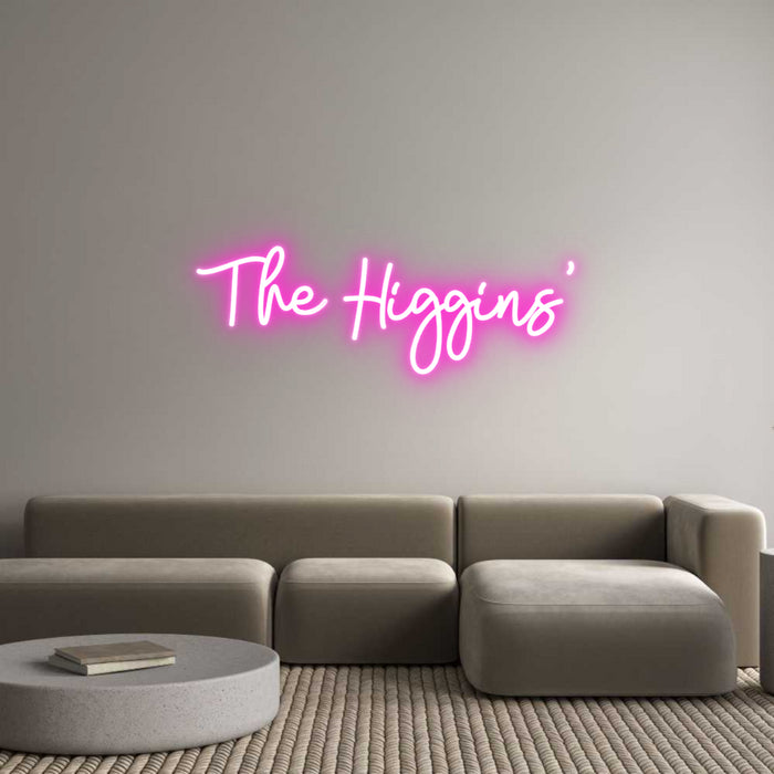 Custom Neon: The Higgins'