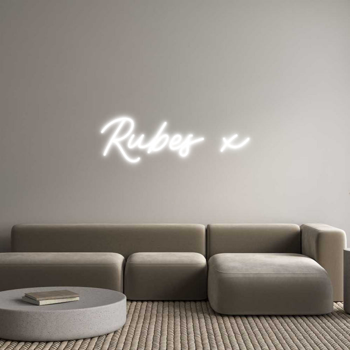 Custom Neon: Rubes x