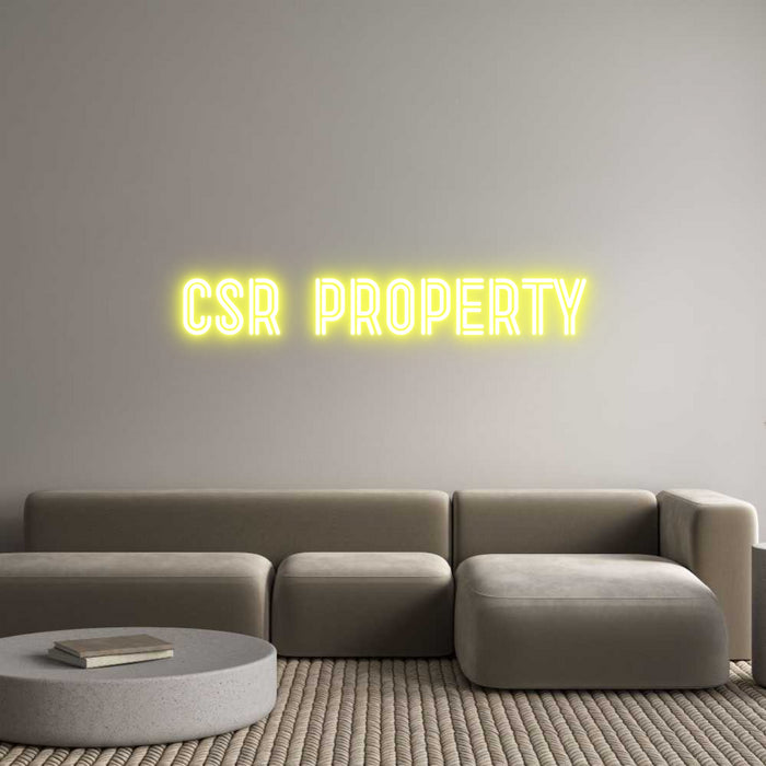 Custom Neon: Csr property