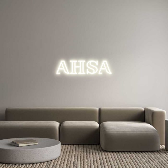 Custom Neon: AHSA
