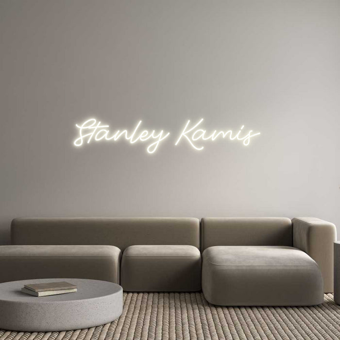 Custom Neon: Stanley Kamis