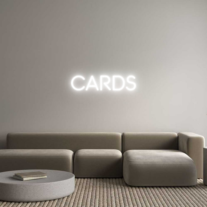 Custom Neon: Cards