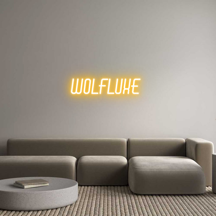 Custom Neon: Wolfluxe