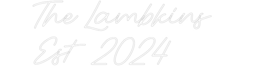 Custom Neon: The Lambkins ...