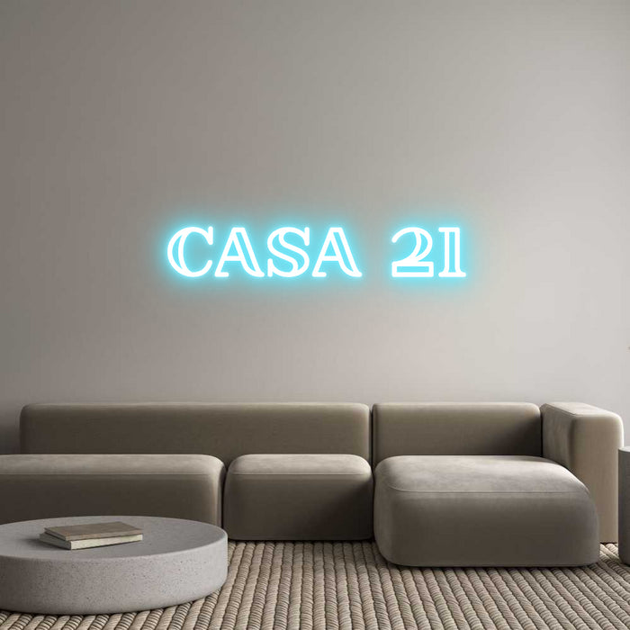Custom Neon: CASA 21