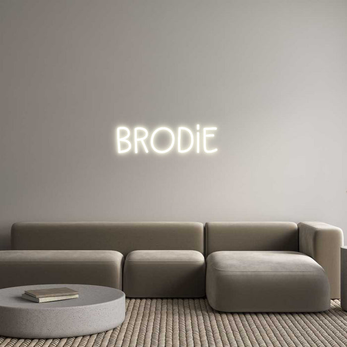 Custom Neon: Brodie