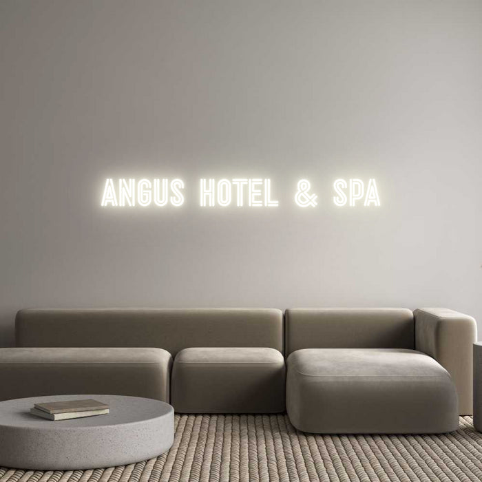 Custom Neon: ANGUS HOTEL &...
