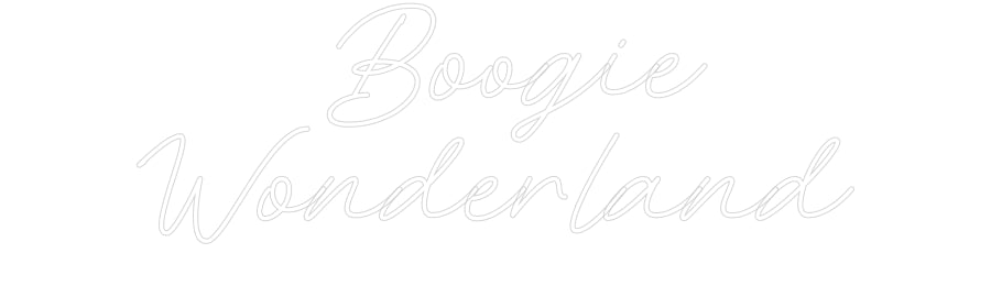 Custom Bar Neon:  Boogie
Wond...