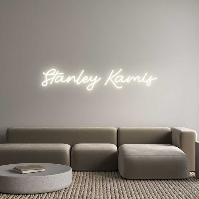 Custom Neon: Stanley Kamis