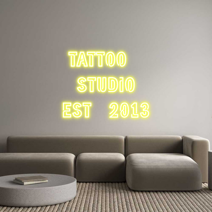 Custom Neon: Tattoo 
Stud...