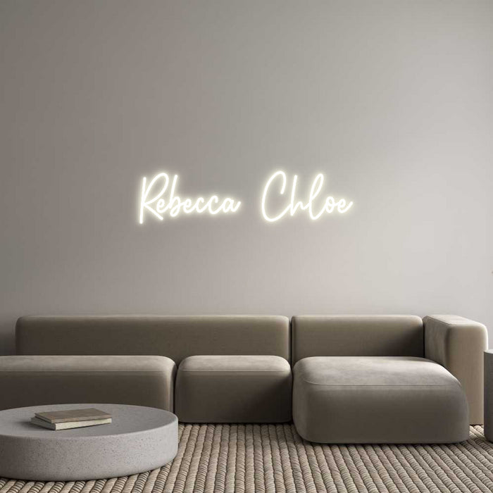 Custom Neon: Rebecca Chloe