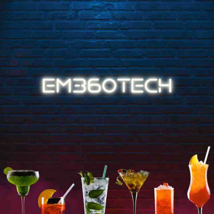 Custom Bar Neon: EM360Tech