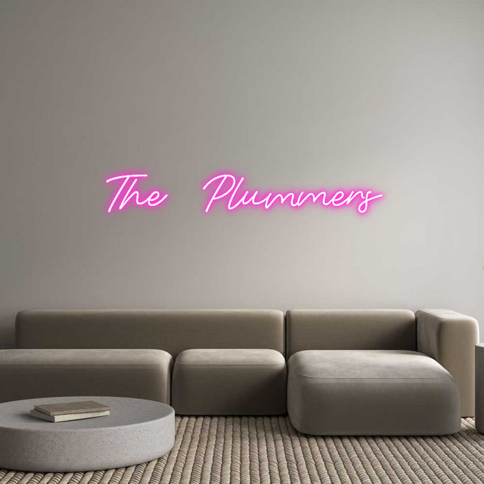 Custom Neon: The Plummers