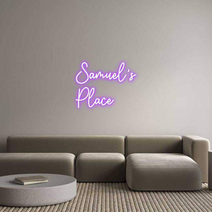 Custom Neon: Samuel’s
Place