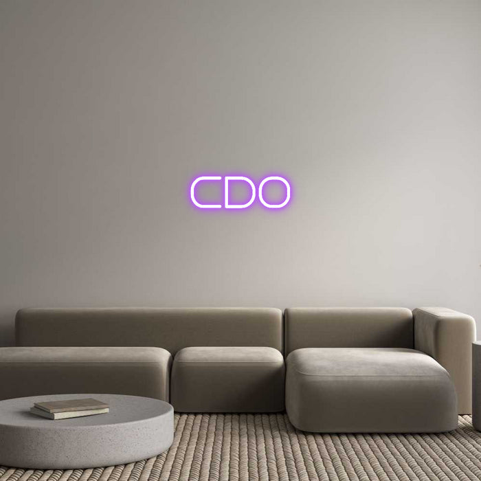Custom Neon: CDO