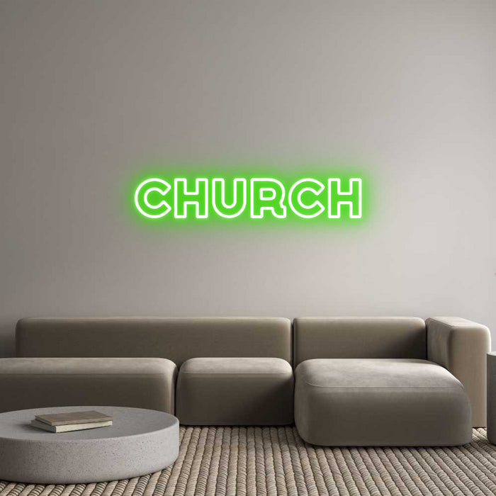 Custom Neon: Church