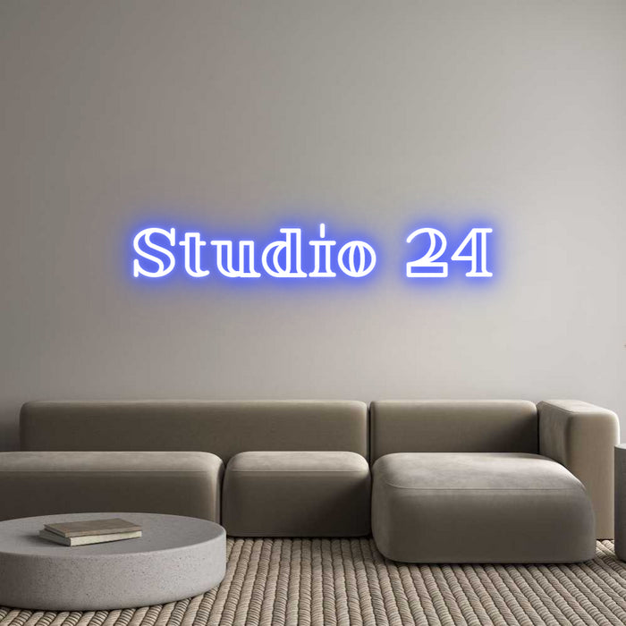 Custom Neon: Studio 24